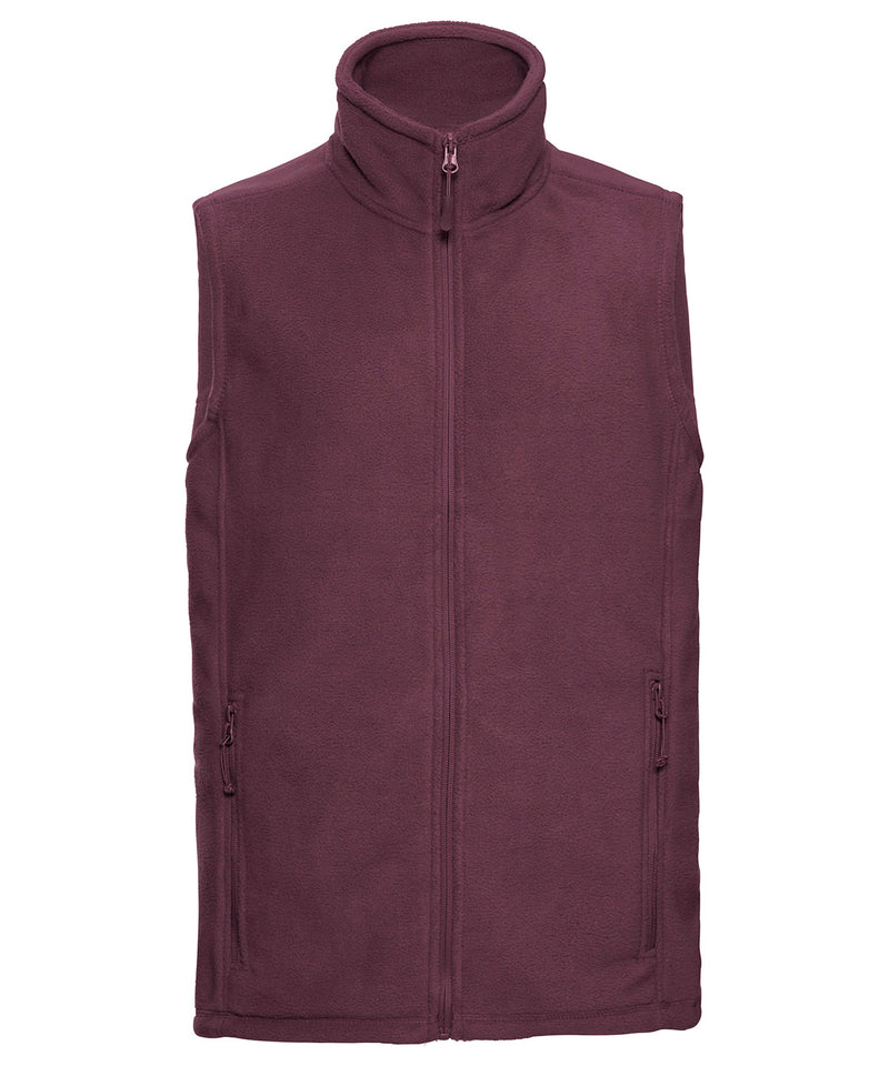 Outdoor fleece gilet