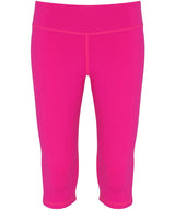 Women's knee length fitness pants (RSAAK304)