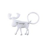 Reindeer Bottle Opener Keyring