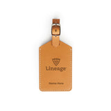 Leather Luggage Tag