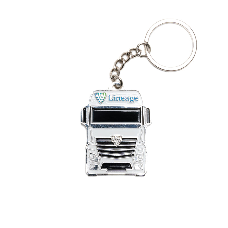 Metal Truck Keyring